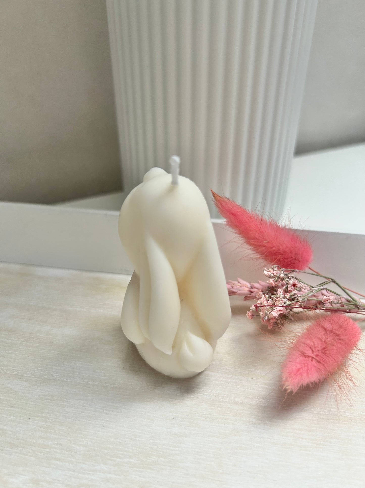 Aesthetic Kerze "Hase Klopfer"