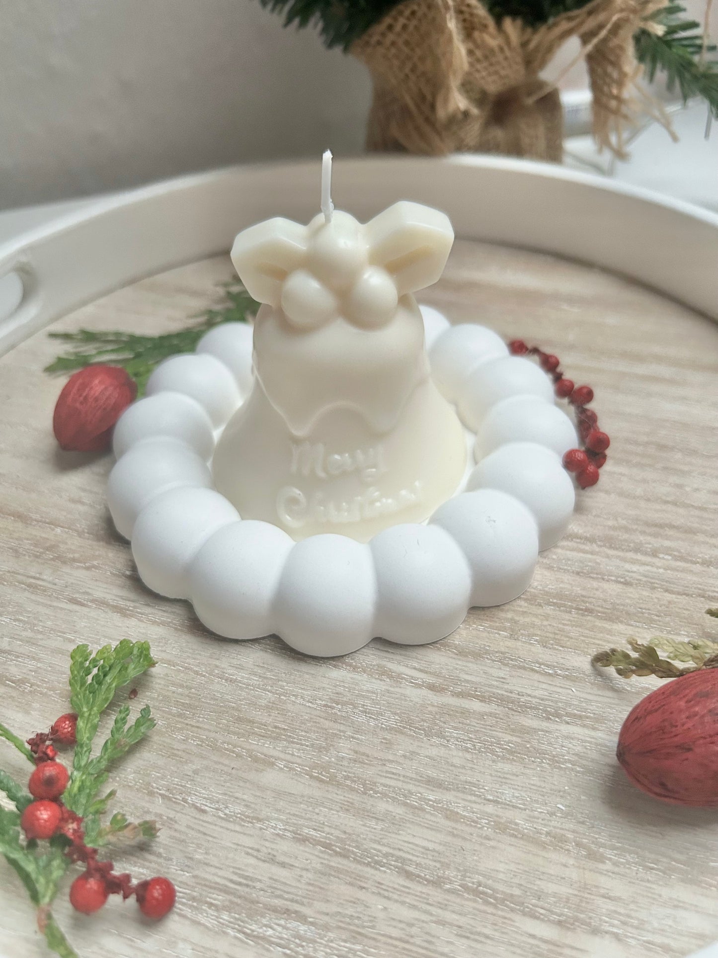 Aesthetic Kerze "Weihnachtsglocke"