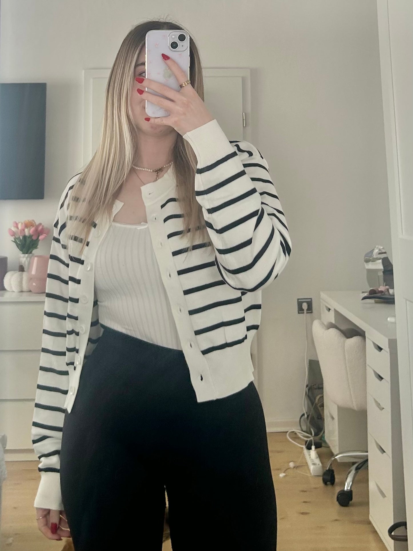 Strickjacke Cardigan "Streifi"