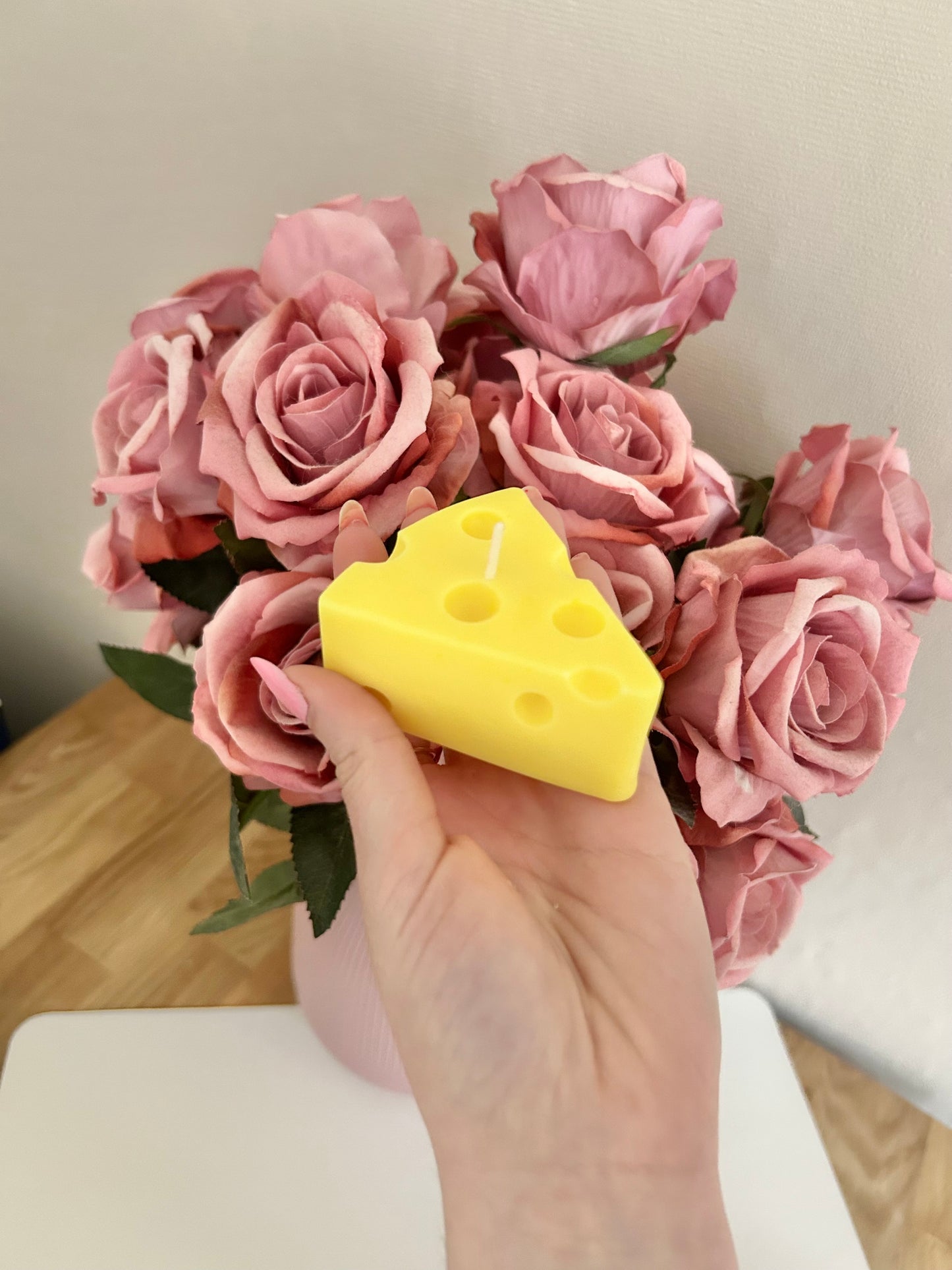 Aesthetic Kerze "Fromage"