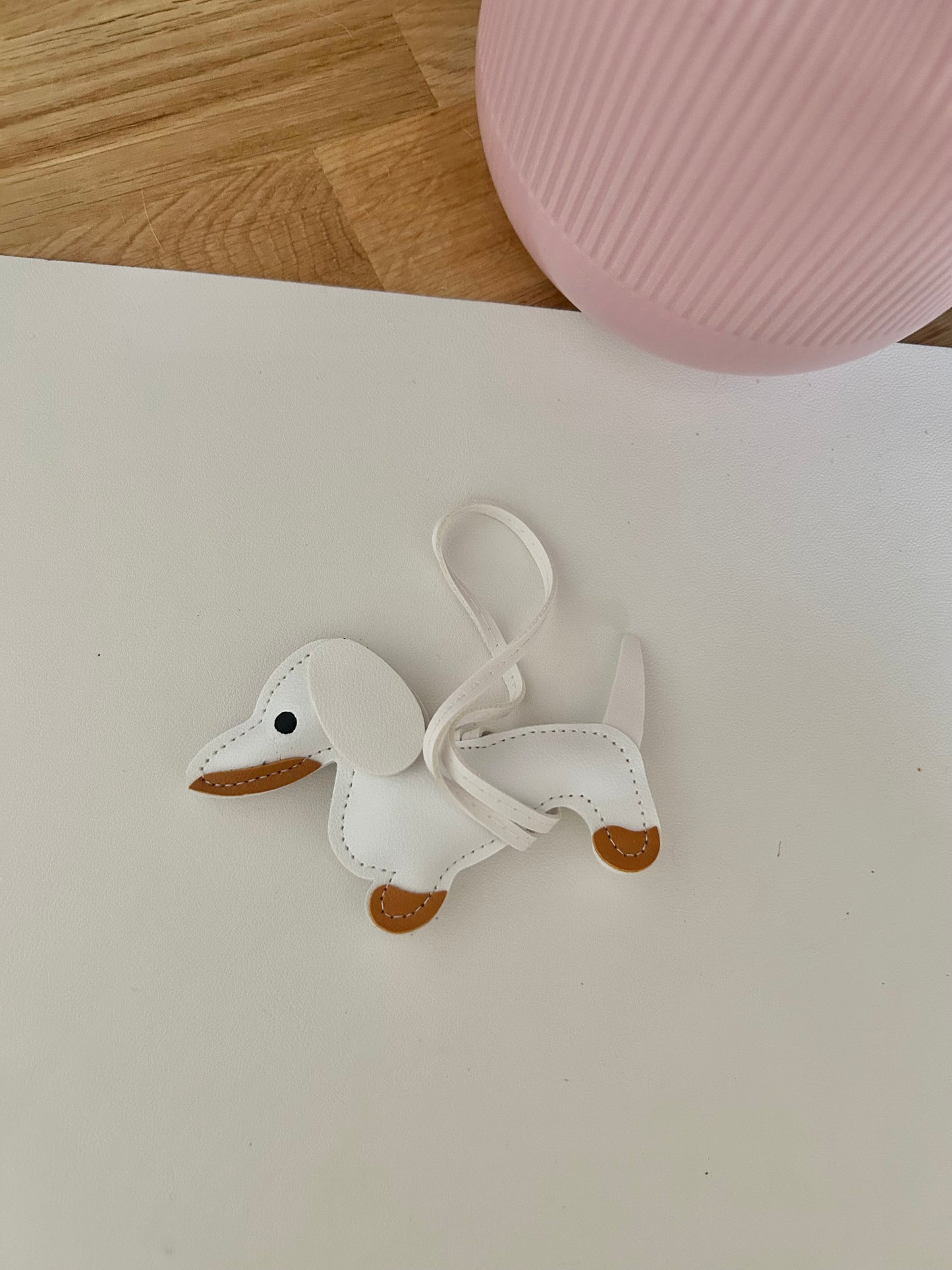 Taschen / Schlüssel Anhänger "Dackel"