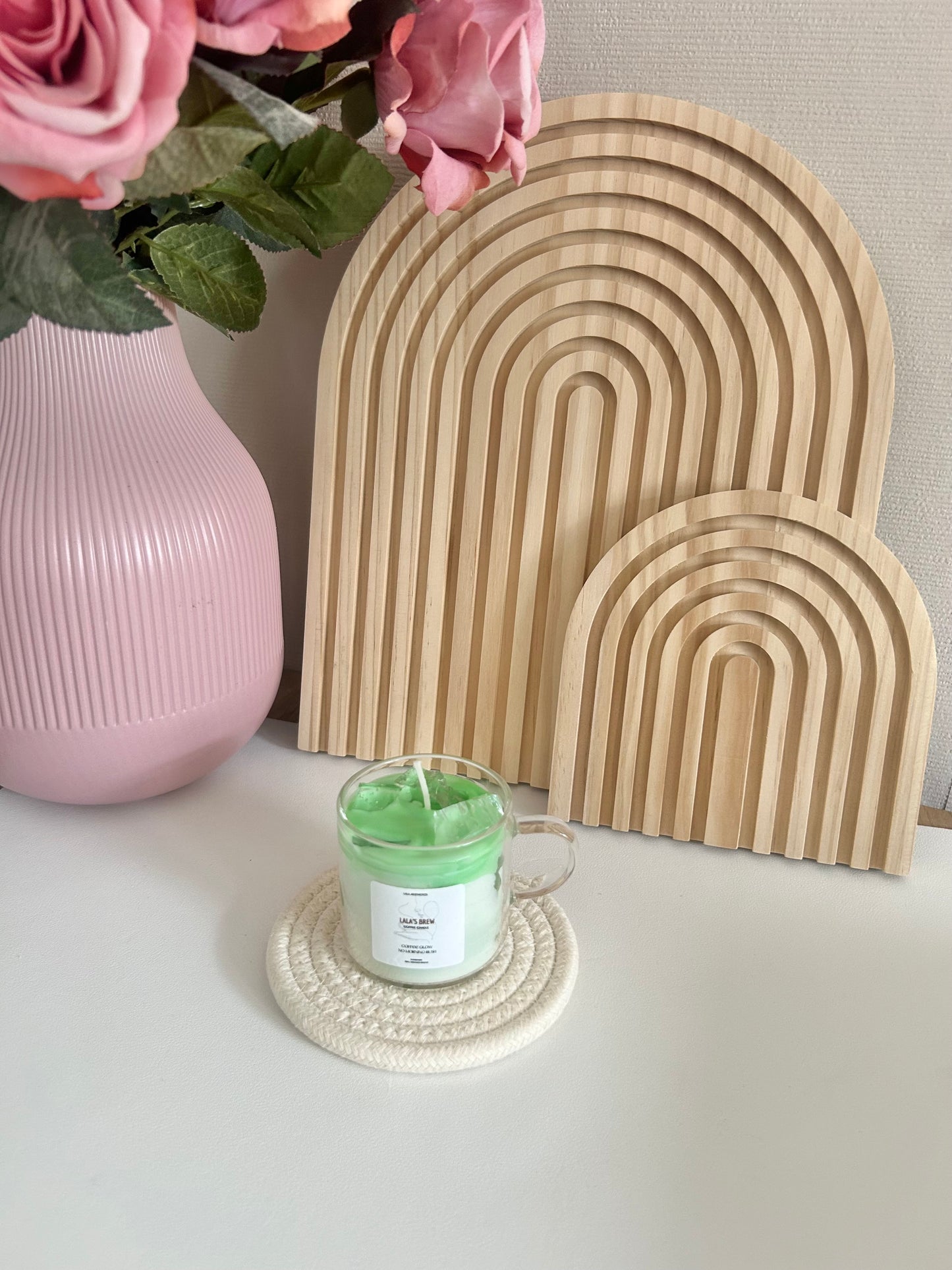 Aesthetic Kerze Lala's Brew Mini "Iced Matcha Latte"