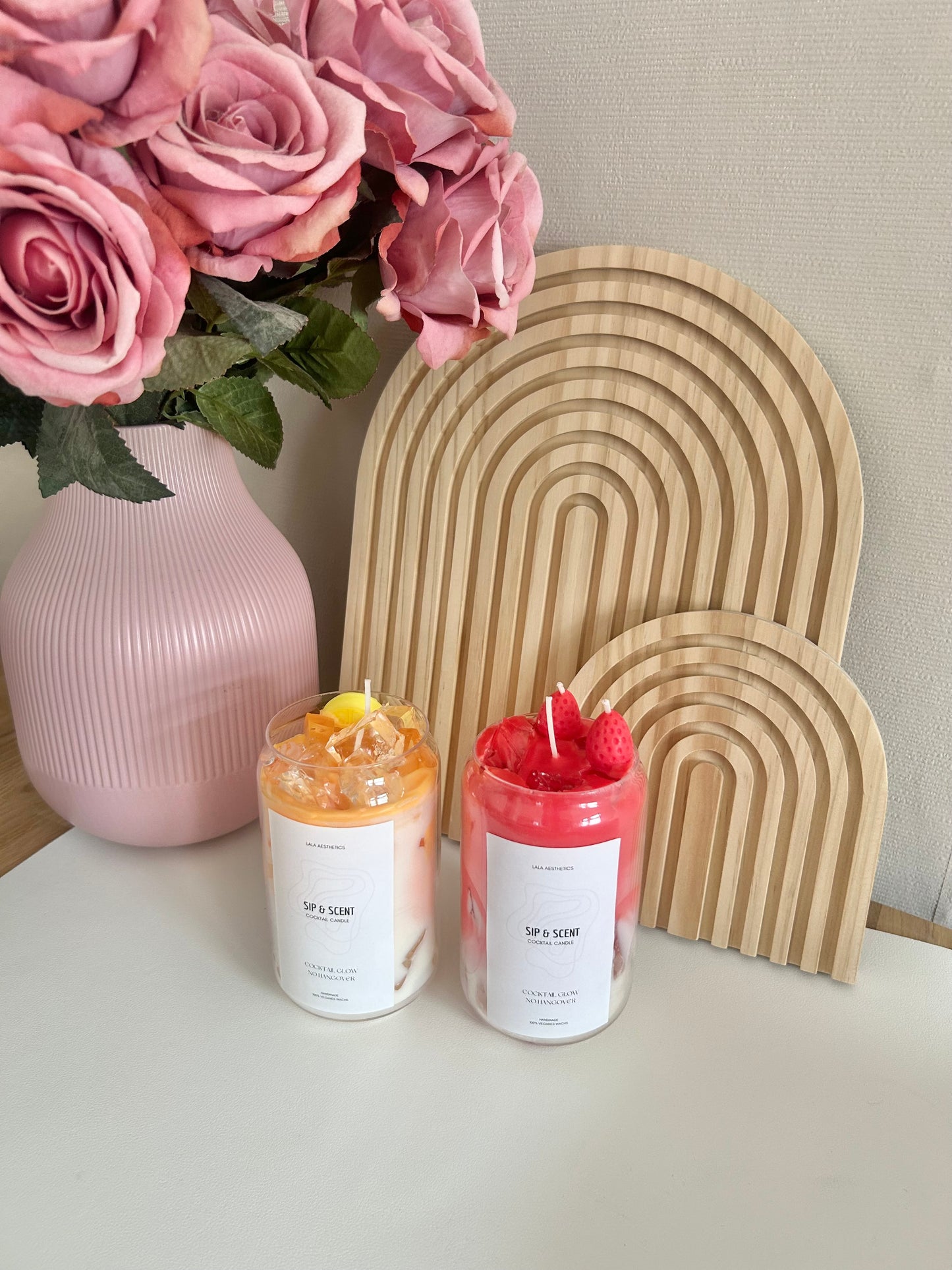 Sip&Scent Kerze "Strawberry Dream"