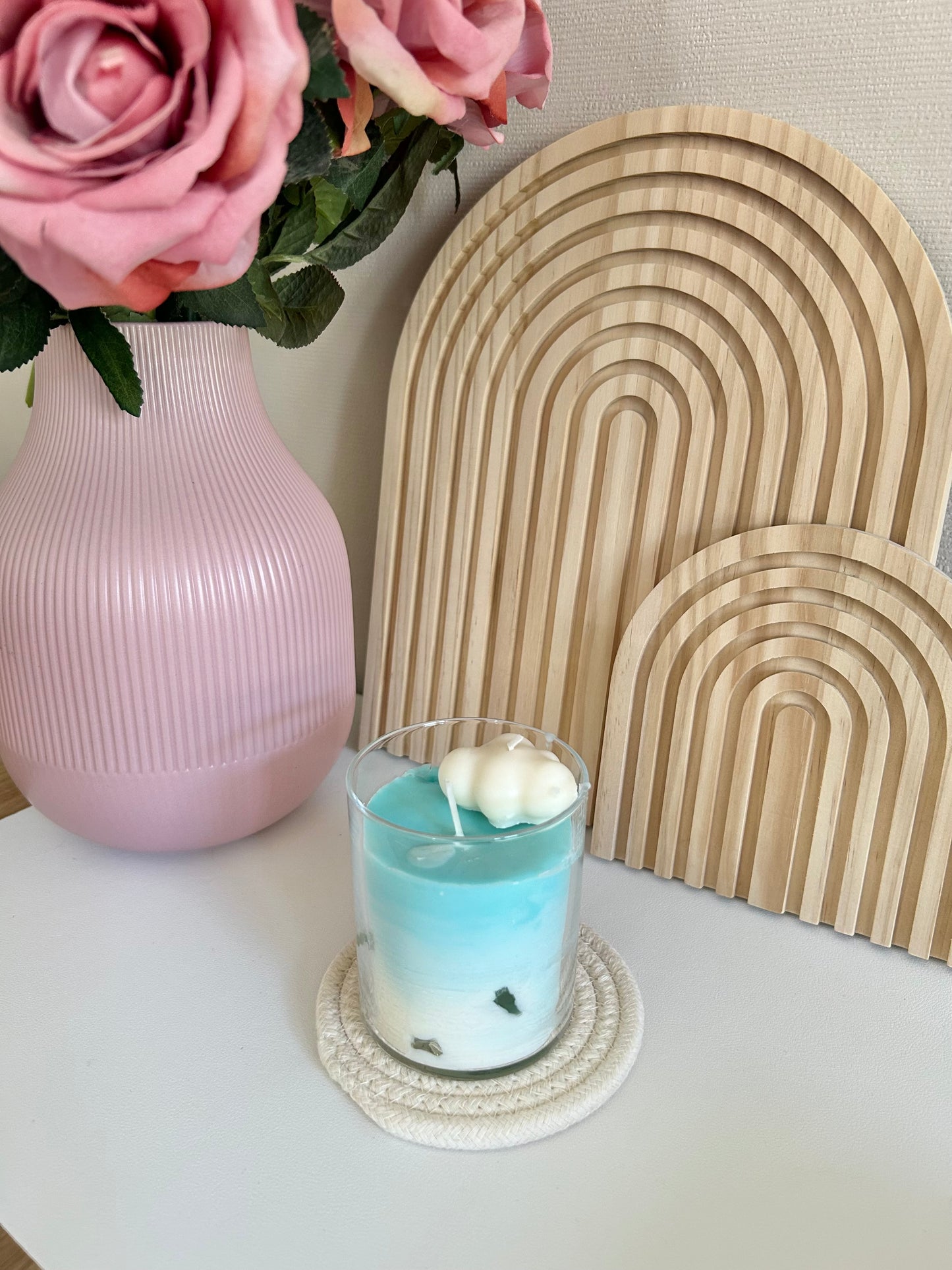 Aesthetic Kerze Lala's Brew "Iced Sky Latte"