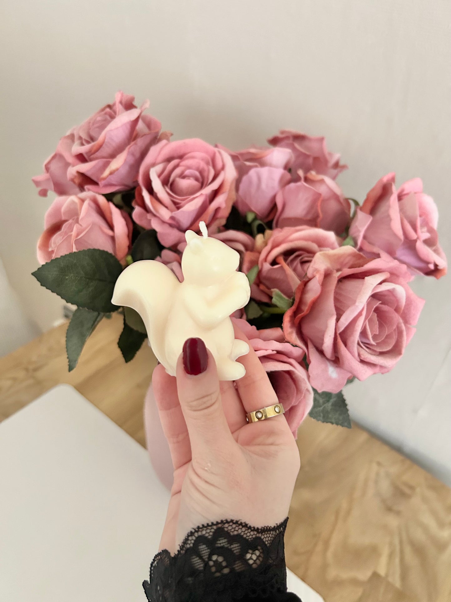 Aesthetic Kerze "Eichhörnchen"