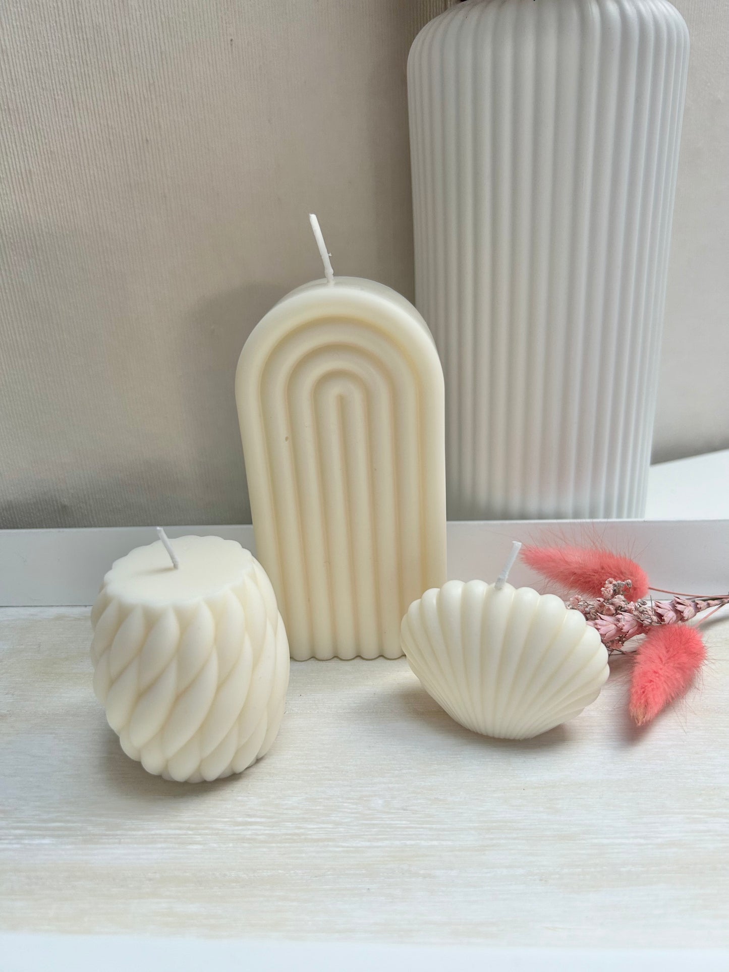 Aesthetic Kerze "Muschel"