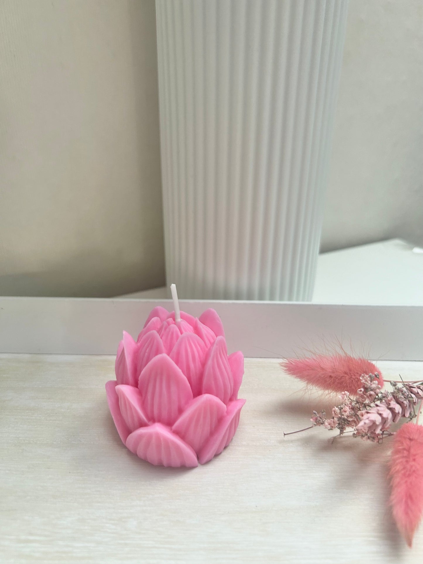 Aesthetic Kerze "Lotus"
