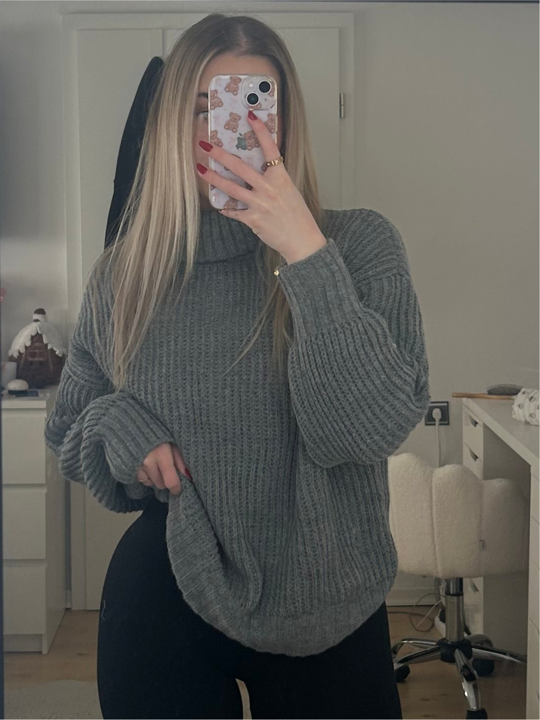 Strickpullover mit Rollkragen "Elisa"