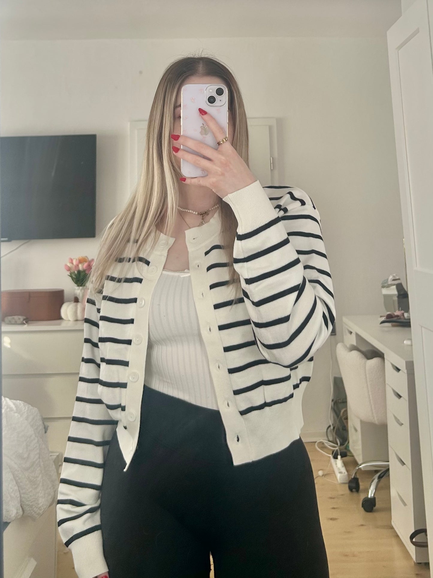 Strickjacke Cardigan "Streifi"