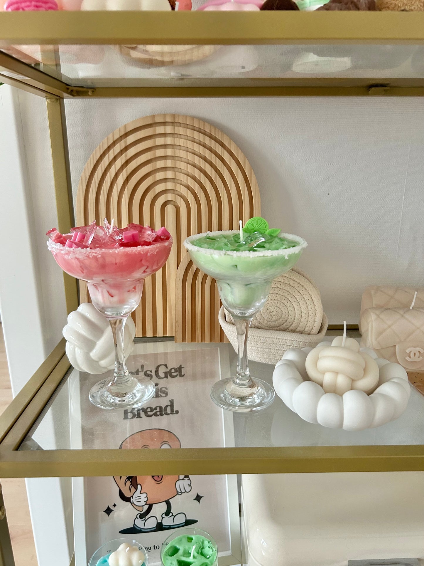 Aesthetic Cocktail Kerze "Pink Lover"