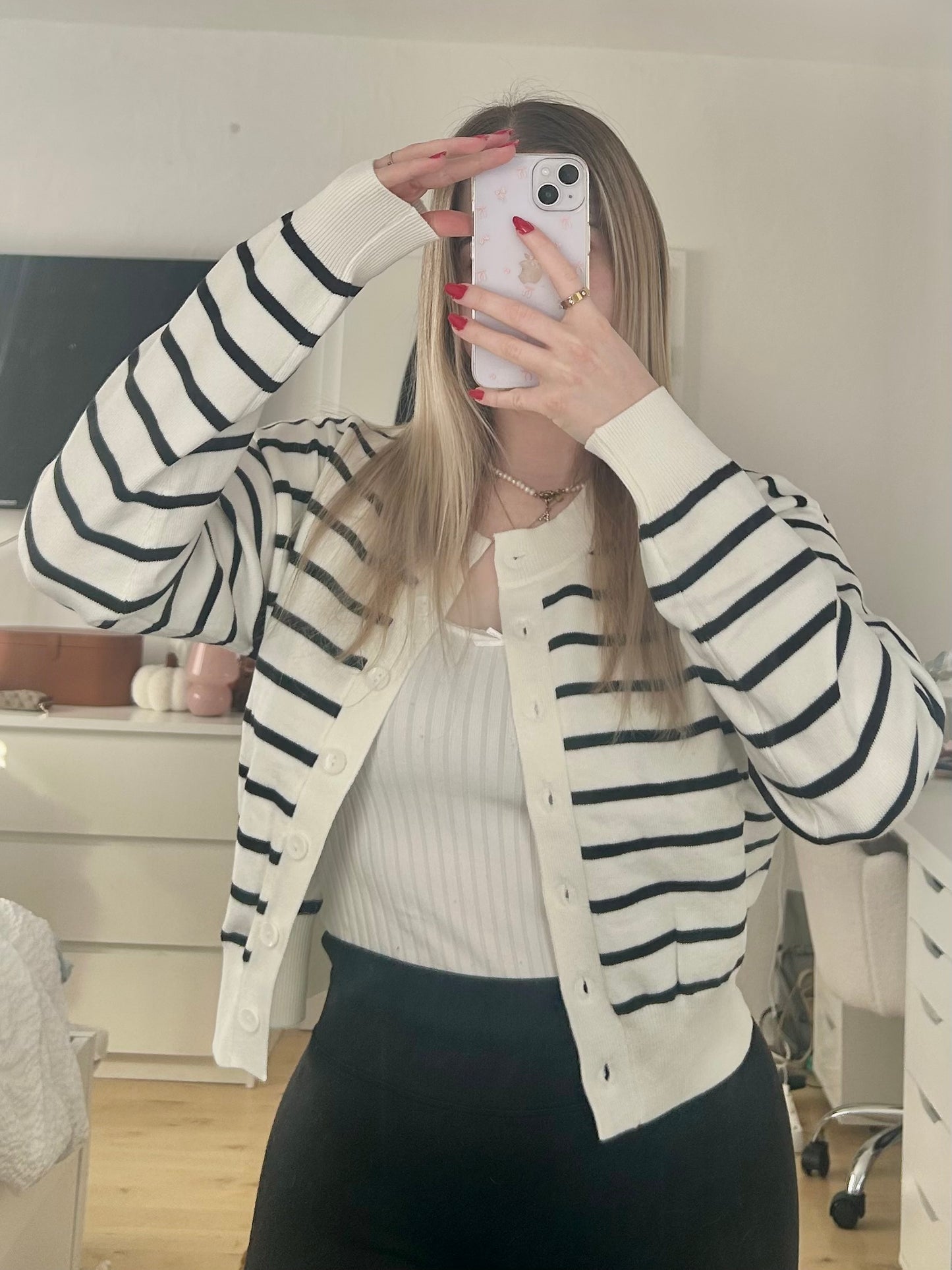 Strickjacke Cardigan "Streifi"