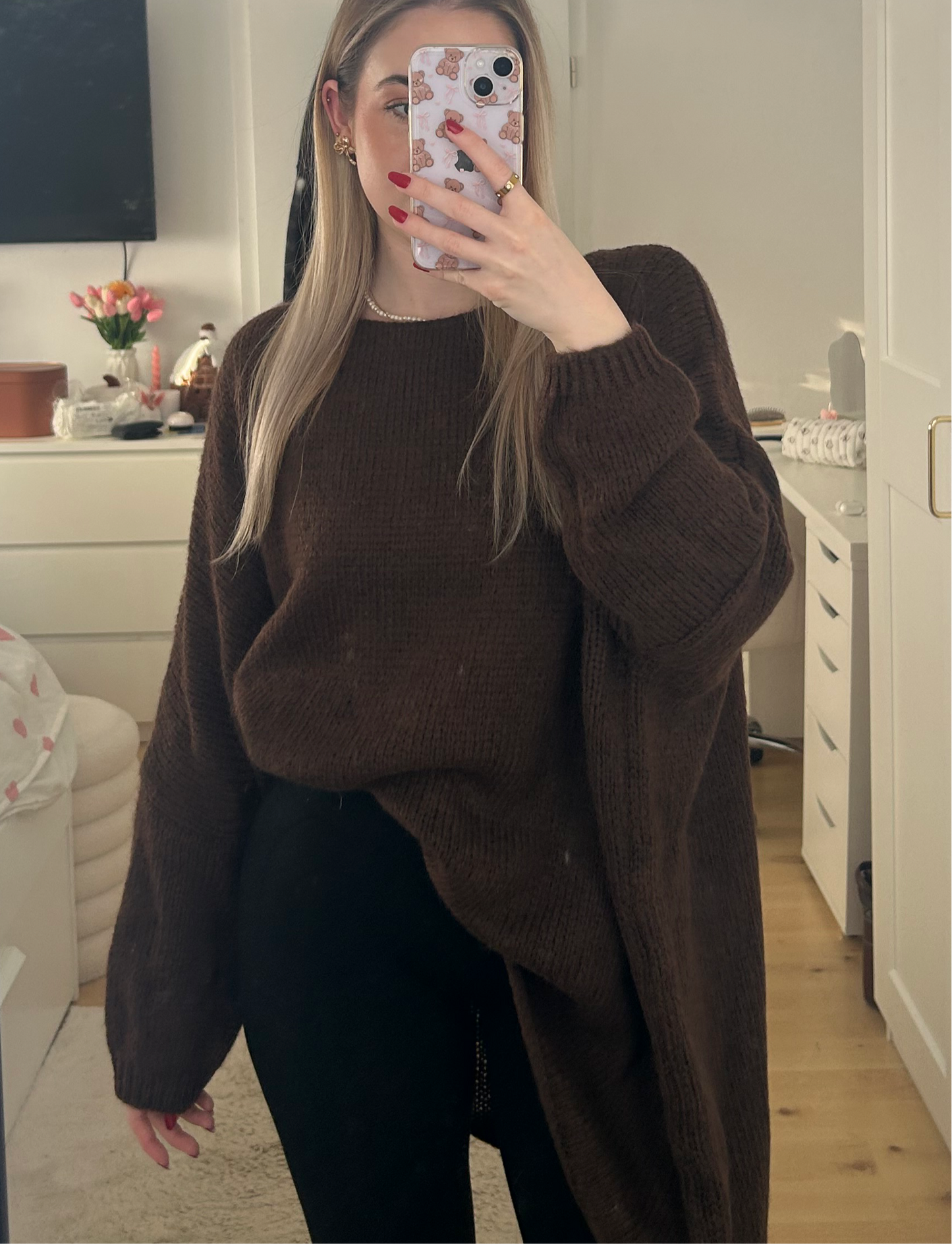 Strickpullover Long "Kiki"