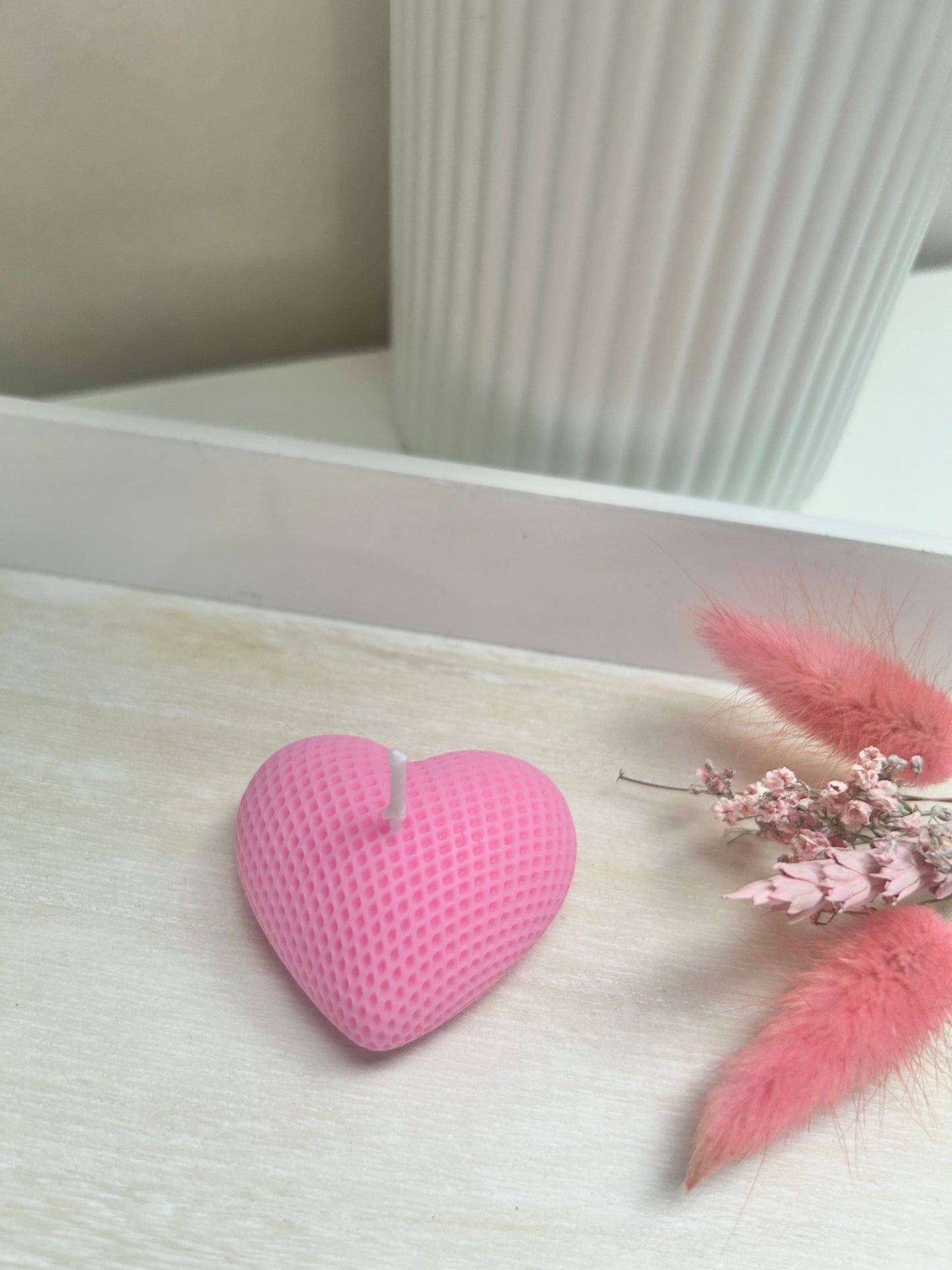 Aesthetic Kerze "Heart"