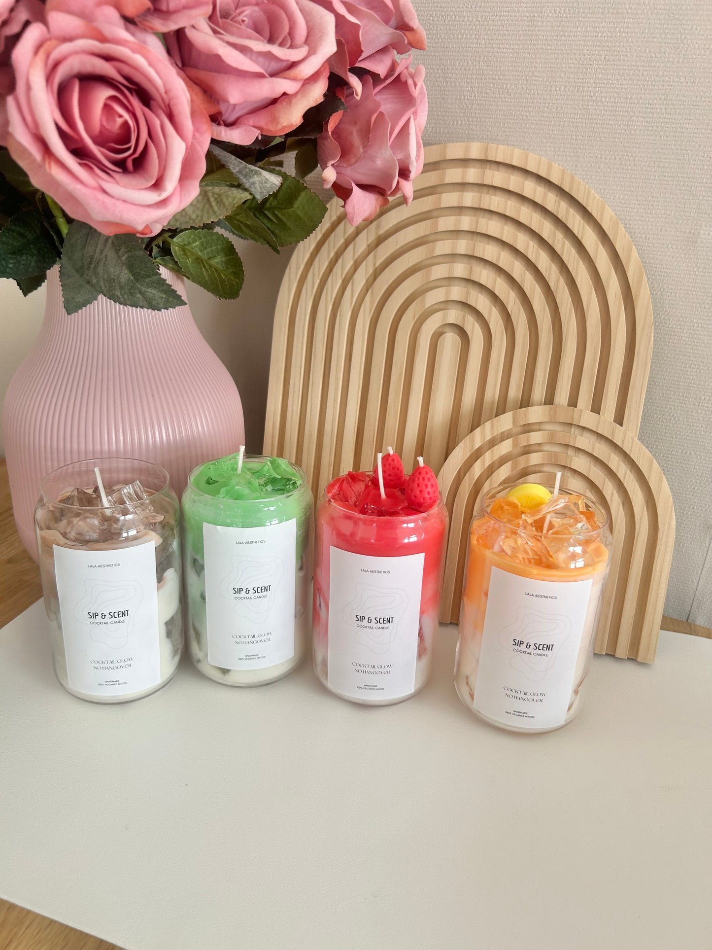 Sip&Scent Kerze "Strawberry Dream"