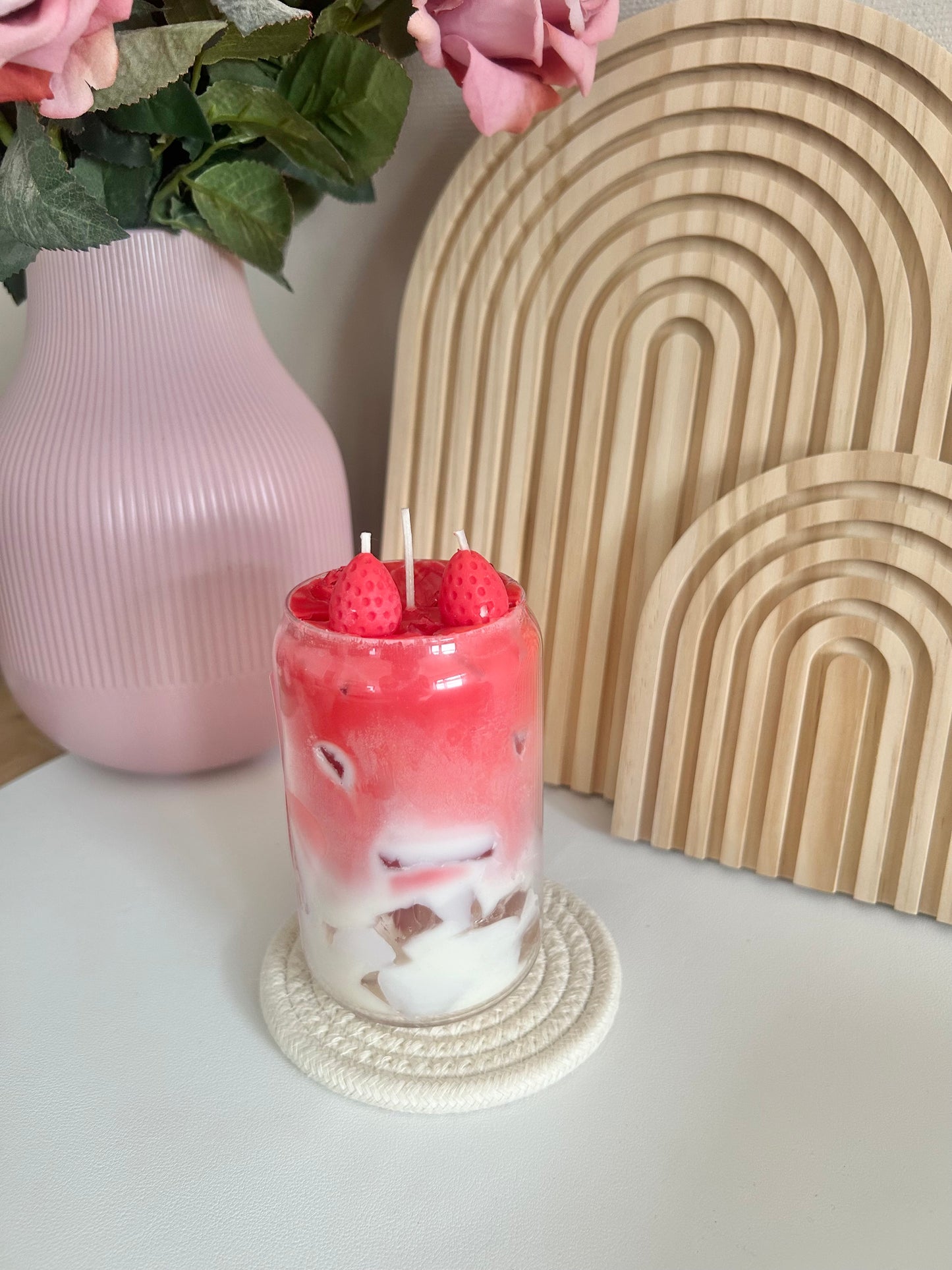 Sip&Scent Kerze "Strawberry Dream"