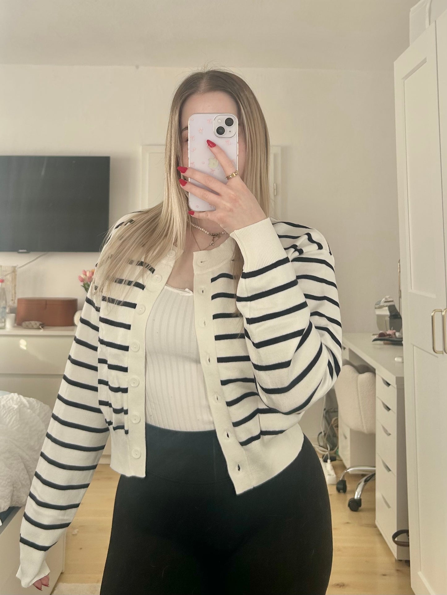 Strickjacke Cardigan "Streifi"