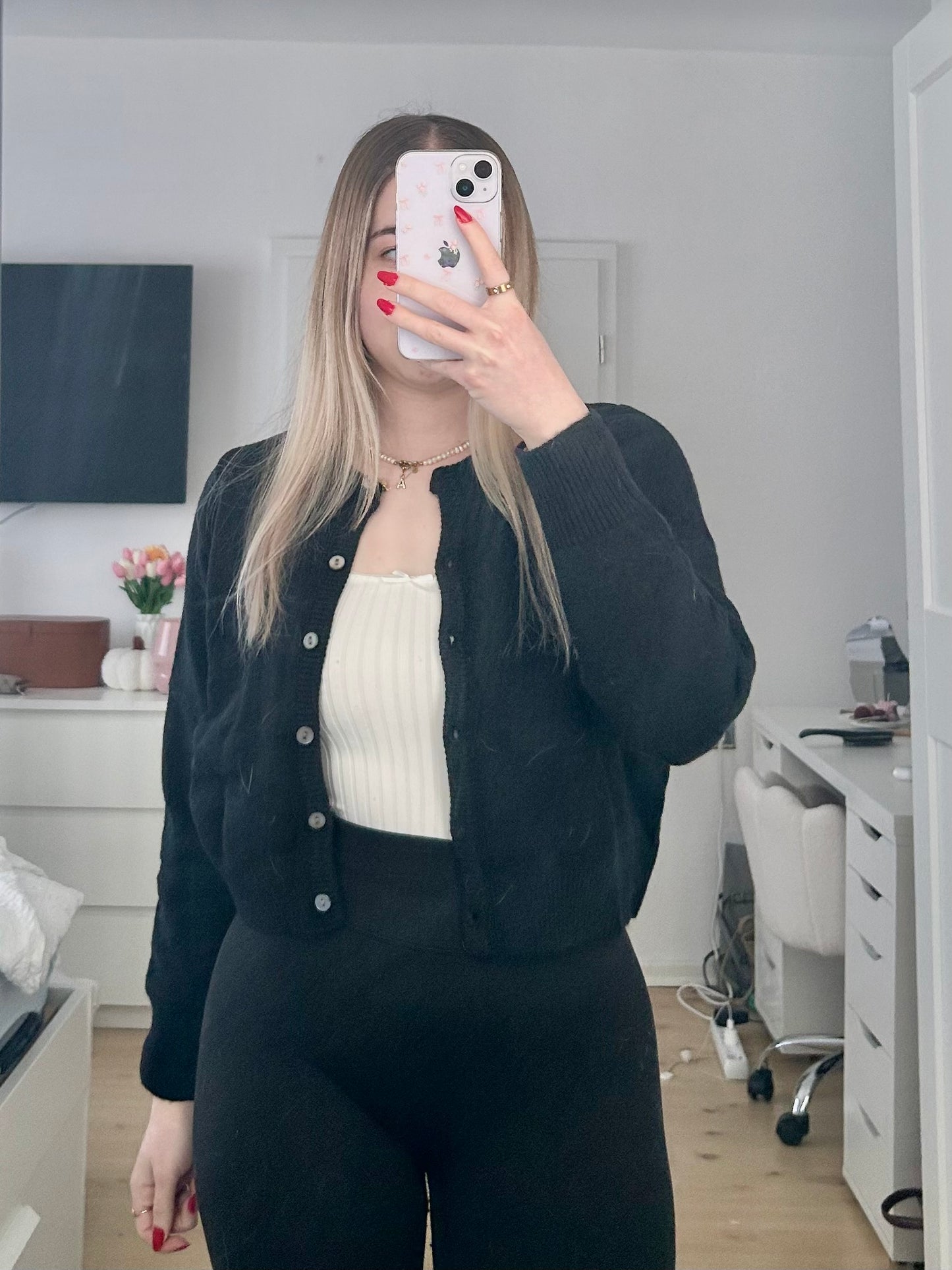 Dünne Strickjacke Cardigan "Anastasia"