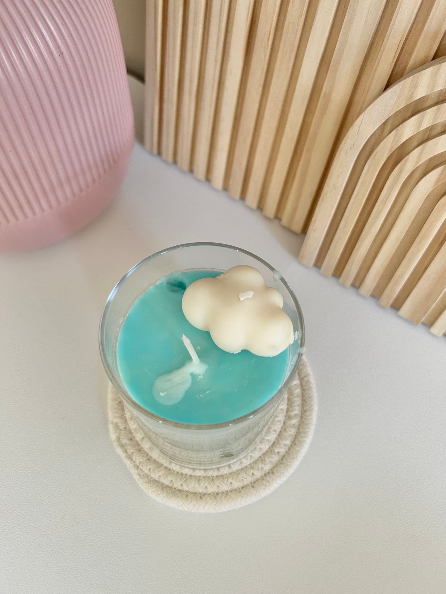 Aesthetic Kerze Lala's Brew "Iced Sky Latte"