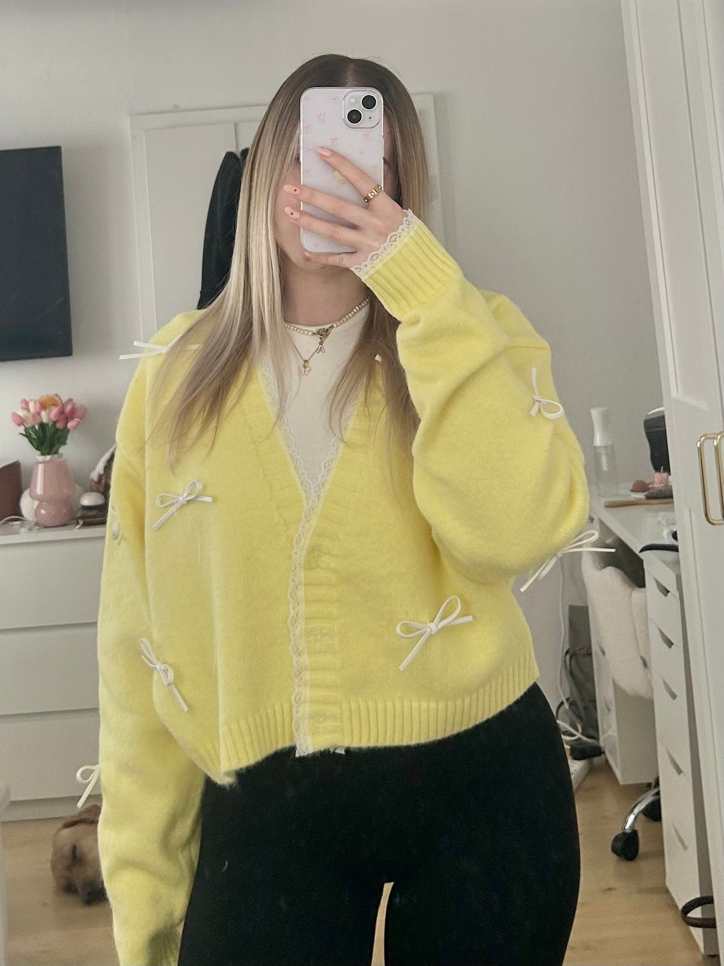 Strickjacke Cardigan "Girly"
