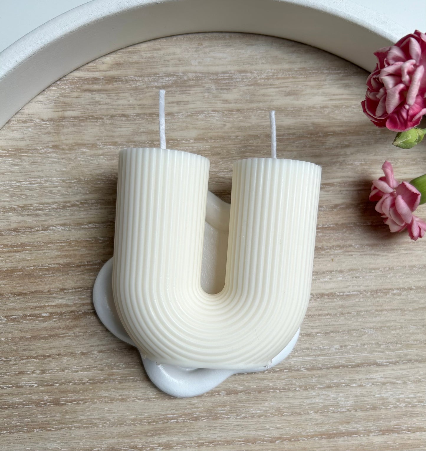Aesthetic Kerze "Bogen" U-Form