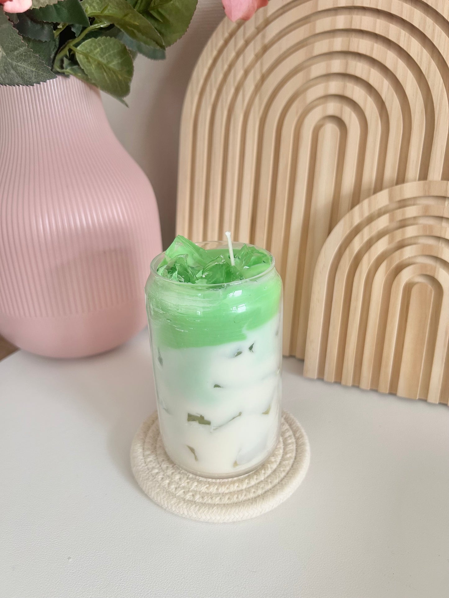 Sip&Scent Kerze "Iced Matcha Latte"