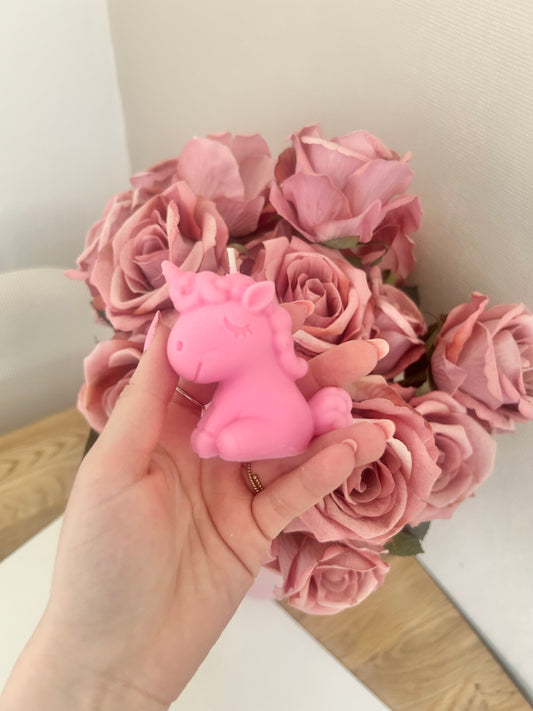 Aesthetic Kerze "Einhorn"