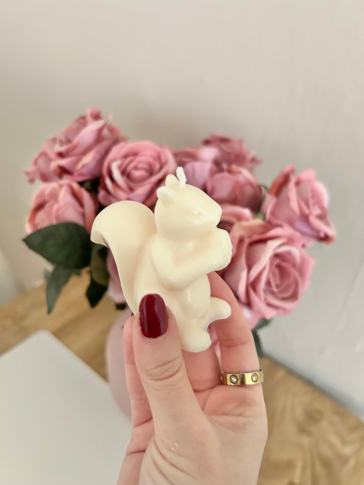 Aesthetic Kerze "Eichhörnchen"