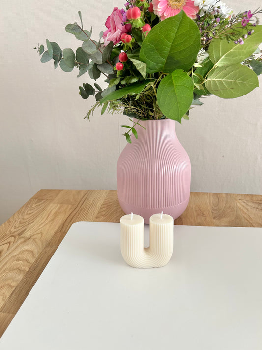 Aesthetic Kerze "Bogen" U-Form