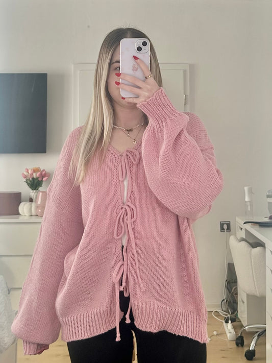 Strickjacke Cardigan "Dünner Schleifi"