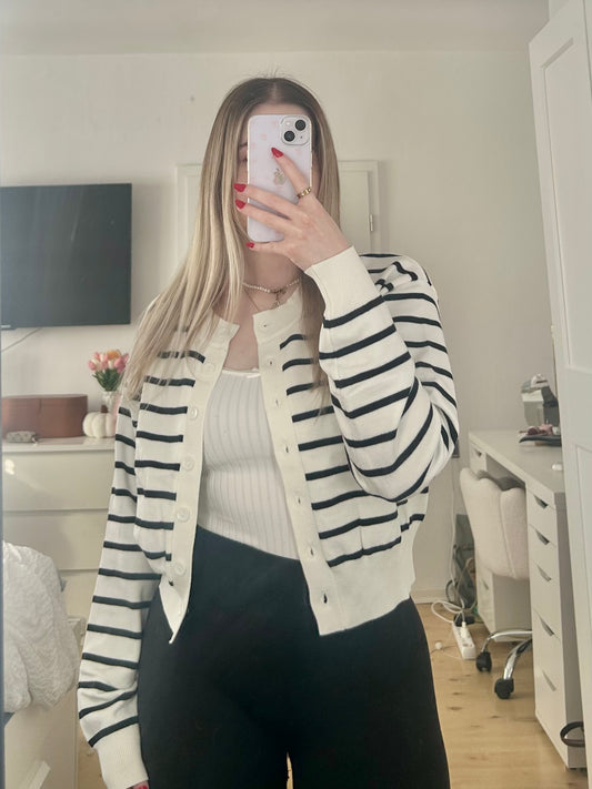Strickjacke Cardigan "Streifi"