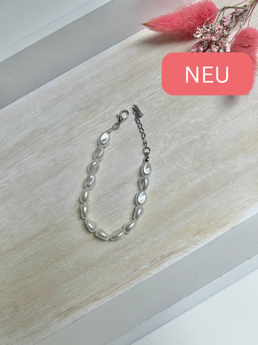 Classy Armband "Süßwasserperlen"
