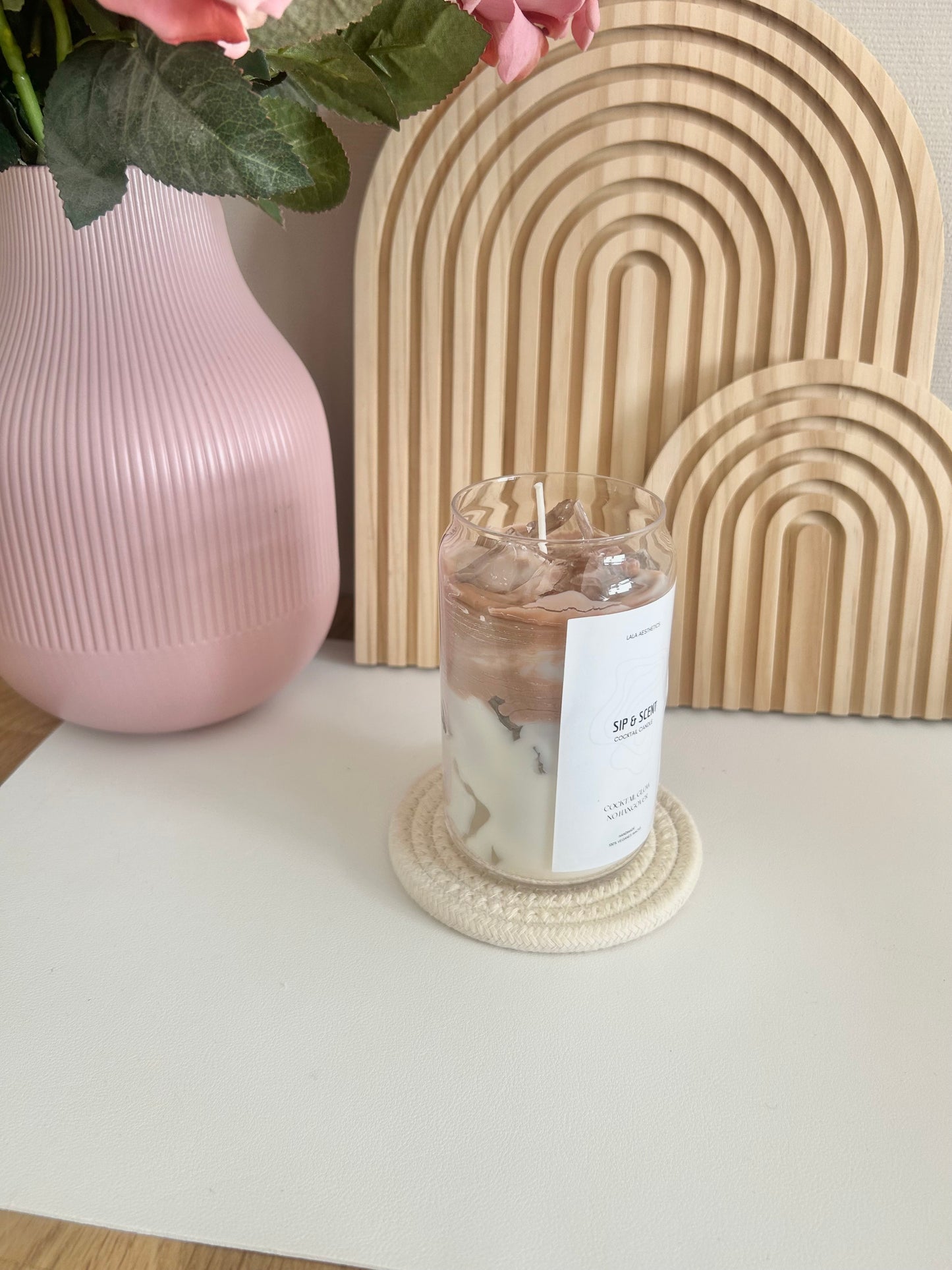 Sip&Scent Kerze "Iced Latte"