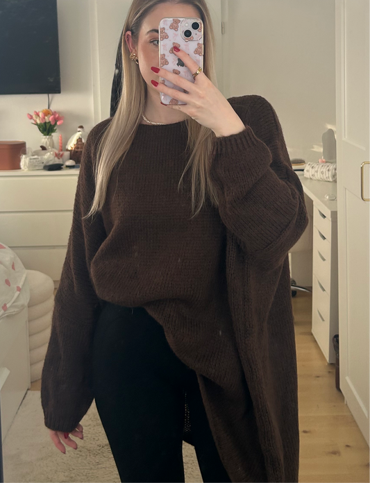 Strickpullover Long "Kiki"