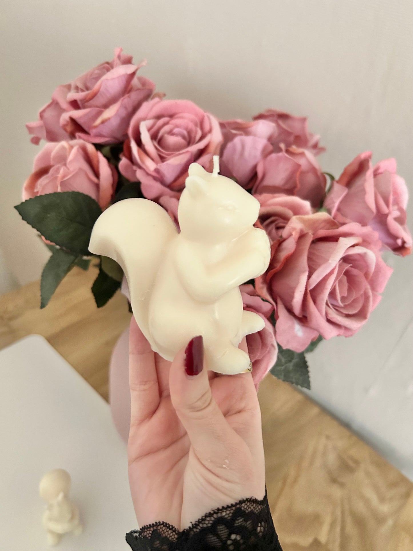 Aesthetic Kerze "Eichhörnchen"